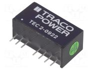 Converter: DC/DC; 2W; Uin: 4.5÷13.2VDC; Uout: 12VDC; Uout2: -12VDC TRACO POWER