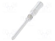 Contact; male; 1.6mm; silver plated; 1.5mm2; CDM/DDM,HD/HDD; 10A TE Connectivity