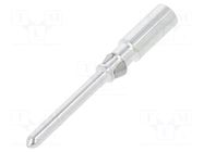 Contact; male; 1.6mm; silver plated; 2.5mm2; crimped; 10A TE Connectivity