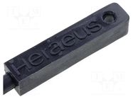 Sensor: temperature; Pt1000; 1kΩ; cl.B 0,3 %; Body dim: 6x6x30mm HERAEUS