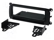 Radio frame; Chrysler,Dodge; 1 DIN; black METRA