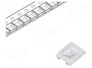 LED; blue; SMD; 2835,PLCC2; 8÷16lm; 2.8÷3.5VDC; 2.8x3.5x0.8mm; 120° REFOND