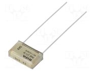 Capacitor: paper; X2; 3.3nF; 275VAC; 10.2mm; ±20%; THT; PME271M KEMET