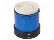 Signaller: lighting; LED; blue; 24VDC; 24VAC; IP65; Ø70mm; -25÷50°C SCHNEIDER ELECTRIC