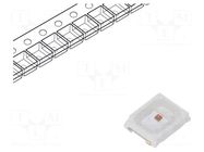 LED; yellow; SMD; 2835,PLCC2; 5÷8lm; 1.8÷2.5VDC; 2.8x3.5x0.8mm REFOND
