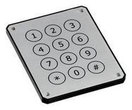 KEYPAD SWITCH, 3X4, 0.2A, 24V, ALUMINIUM