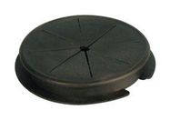 Wallplate Grommet Black, For Use With 50-6892