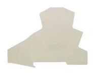 END PLATE, PLASTIC, TERMINAL BLOCK