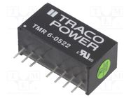 Converter: DC/DC; 6W; Uin: 4.5÷9V; Uout: 12VDC; Uout2: -12VDC; SIP8 TRACO POWER