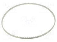 Timing belt; AT10; W: 10mm; H: 5mm; Lw: 960mm; Tooth height: 2.5mm OPTIBELT