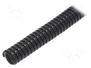 Protective tube; Size: 34; galvanised steel; black; Øint: 28mm ANAMET EUROPE