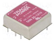 Converter: DC/DC; 20W; Uin: 9÷18VDC; Uout: 3.3VDC; Iout: 4500mA TRACO POWER