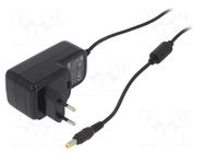 Power supply: switching; mains,plug-in; 5VDC; 4A; 20W; Out: 5,5/2,1 LVSUN