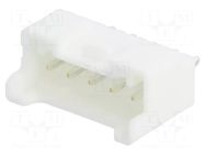 Connector: wire-board; socket; male; PIN: 5; PA; Pitch: 2mm; THT; 3A JST