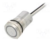 Switch: capacitive; Pos: 2; SPST-NC; 0.01A/12VDC; IP68; ON-OFF; MC BULGIN