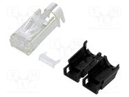 RJ45; plug; TM21P; PIN: 8; Cat: 5e; shielded,with protection; 6.6mm HIROSE