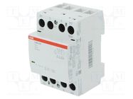 Contactor: 4-pole installation; 63A; 230VAC,230VDC; -25÷55°C ABB