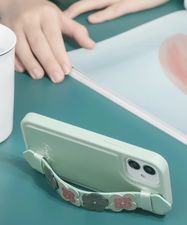 Kingxbar Sweet Series case decorated with original Swarovski crystals iPhone 12 Pro Max blue, Kingxbar