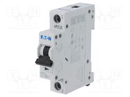 Circuit breaker; 230/400VAC; Inom: 2A; Poles: 1; Charact: C; 15kA EATON ELECTRIC