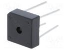 Bridge rectifier: single-phase; Urmax: 1kV; If: 10A; Ifsm: 175A DC COMPONENTS