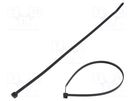 Cable tie; L: 292mm; W: 4.8mm; polyamide; 222N; black; Ømax: 76mm PANDUIT