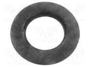 O-ring gasket; NBR rubber; Thk: 2.5mm; Øint: 6mm; black; -30÷100°C ORING USZCZELNIENIA TECHNICZNE