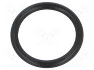 O-ring gasket; NBR rubber; Thk: 3.5mm; Øint: 25mm; black; -30÷100°C ORING USZCZELNIENIA TECHNICZNE