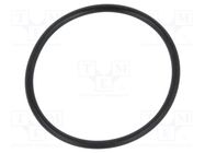 O-ring gasket; NBR rubber; Thk: 1.5mm; Øint: 25mm; black; -30÷100°C ORING USZCZELNIENIA TECHNICZNE