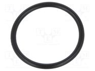 O-ring gasket; NBR rubber; Thk: 3.5mm; Øint: 24mm; black; -30÷100°C ORING USZCZELNIENIA TECHNICZNE