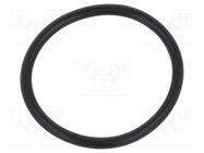 O-ring gasket; NBR rubber; Thk: 2mm; Øint: 23mm; black; -30÷100°C ORING USZCZELNIENIA TECHNICZNE