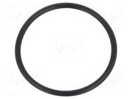 O-ring gasket; NBR caoutchouc; Thk: 1.5mm; Øint: 23mm; black ORING USZCZELNIENIA TECHNICZNE