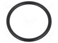 O-ring gasket; NBR caoutchouc; Thk: 2mm; Øint: 22mm; black ORING USZCZELNIENIA TECHNICZNE