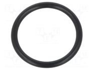 O-ring gasket; NBR caoutchouc; Thk: 2.5mm; Øint: 22mm; black ORING USZCZELNIENIA TECHNICZNE