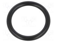 O-ring gasket; NBR rubber; Thk: 3mm; Øint: 20mm; black; -30÷100°C ORING USZCZELNIENIA TECHNICZNE