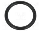 O-ring gasket; NBR rubber; Thk: 2.5mm; Øint: 18mm; black; -30÷100°C ORING USZCZELNIENIA TECHNICZNE