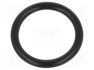 O-ring gasket; NBR rubber; Thk: 2.5mm; Øint: 17mm; black; -30÷100°C ORING USZCZELNIENIA TECHNICZNE