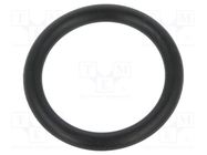 O-ring gasket; NBR rubber; Thk: 2.5mm; Øint: 16mm; black; -30÷100°C ORING USZCZELNIENIA TECHNICZNE