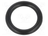 O-ring gasket; NBR rubber; Thk: 3mm; Øint: 14mm; black; -30÷100°C ORING USZCZELNIENIA TECHNICZNE