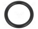 O-ring gasket; NBR rubber; Thk: 2mm; Øint: 12mm; black; -30÷100°C ORING USZCZELNIENIA TECHNICZNE