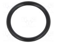 O-ring gasket; NBR rubber; Thk: 1.5mm; Øint: 12mm; black; -30÷100°C ORING USZCZELNIENIA TECHNICZNE