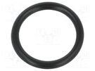 O-ring gasket; NBR rubber; Thk: 1.5mm; Øint: 11mm; black; -30÷100°C ORING USZCZELNIENIA TECHNICZNE