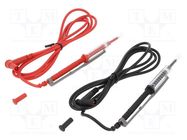 Test leads; Inom: 15A; Len: 1.5m; red and black; IP2X CHAUVIN ARNOUX