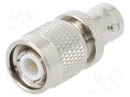 Adapter; BNC socket,TNC male; Insulation: PTFE; 50Ω AMPHENOL RF