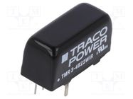 Converter: DC/DC; 3W; Uin: 18÷75V; Uout: 12VDC; Uout2: -12VDC; SIP8 TRACO POWER