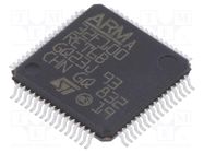 IC: ARM microcontroller; 24MHz; LQFP64; 2÷3.6VDC; -40÷85°C STMicroelectronics