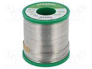 Soldering wire; tin; Sn95,5Ag3,8Cu0,7; 1.5mm; 1kg; lead free; reel STANNOL