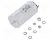 Capacitor: polypropylene; 10uF; Leads: screw M6; ESR: 3Ω; M8 screw KEMET