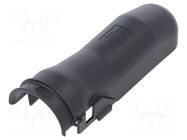 Cover; LEAVYSEAL,x-1718321-3; PIN: 31(4+27),39,62(6+56); black TE Connectivity