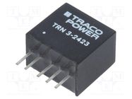 Converter: DC/DC; 3W; Uin: 18÷36V; Uout: 15VDC; Uout2: -15VDC; SIP TRACO POWER