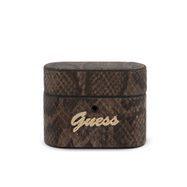 Guess GUACAPPUSNSMLBR AirPods Pro cover brown/brown Python Collection, Guess